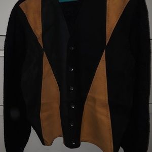VTG D' Italia Cardigan Sweater Rockabilly Dapper S